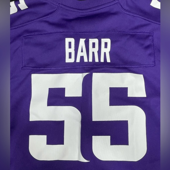 Nike On Field Anthony Barr #55 Youth Jersey Size Large New Without Tags - Picture 3 of 3